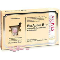 Produktbild von Pharma Nord Bio Active B12 Lutschtabletten vegan und vegetarisch 60 Stück