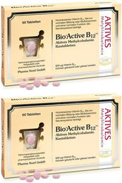Pharma Nord Bio Active B12 Lutschtabletten Vegan Vegetarisch 120 Stück – Bild 1 von 1