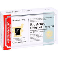 Produktbild von Pharma Nord Bio Active Uniqinol 100 mg Ubiquinol Kapseln 90 Stück glutenfrei laktosefrei
