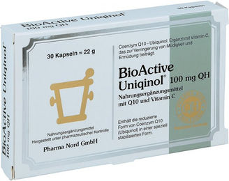 Pharma Nord Bio Active Uniqinol 100 mg Ubiquinol Kapseln – Bild 1 von 1