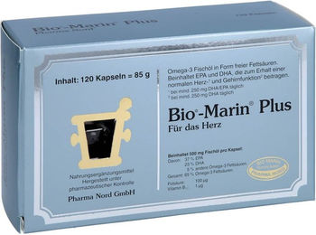 Pharma Nord Bio-Marin Plus Kapseln 120 Stück Bio glutenfrei laktosefrei für Frauen Schwangere und Stillende – Bild 1 von 1