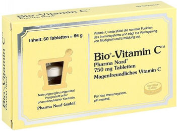 Pharma Nord Bio-Vitamin C Calciumascorbat Tabletten vegan glutenfrei laktosefrei – Bild 1 von 1
