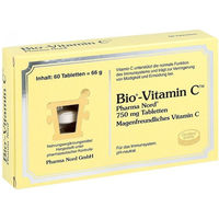 Produktbild von Pharma Nord Bio-Vitamin C Calciumascorbat Tabletten vegan glutenfrei laktosefrei