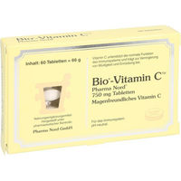 Produktbild von Pharma Nord Bio Vitamin C Tabletten mit Calciumascorbat 60 Stück