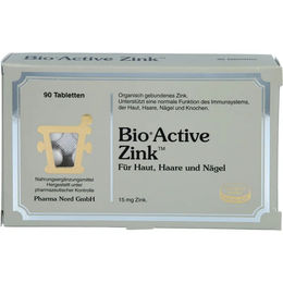 Pharma Nord BioActive Zink Gluconat Tabletten glutenfrei und laktosefrei 90 Stück – Bild 1 von 1