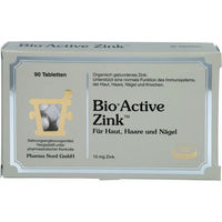 Produktbild von Pharma Nord BioActive Zink Gluconat Tabletten glutenfrei und laktosefrei 90 Stück