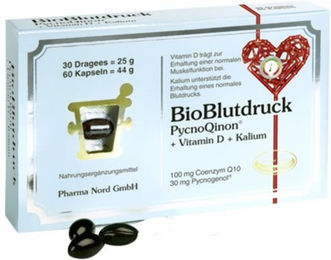 Pharma-Nord BioBlutdruck Ubiquinon Kapseln gluten- und laktosefrei – Bild 1 von 1
