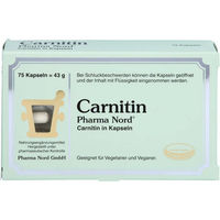 Produktbild von Pharma Nord Carnitin Kapseln mit L-Carnitin 75 Stück