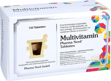 Pharma Nord Multivitamin Tabletten 150 Stück – Bild 1 von 1