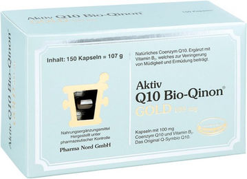 Pharma Nord Q10 Bio Qinon Gold 100 mg Ubiquinon Kapseln – Bild 1 von 1