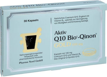 Pharma Nord Qinon Gold Q10 Bio Ubiquinon 100 mg Kapseln 30 Stück – Bild 1 von 1