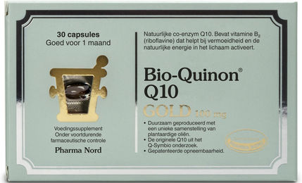 Pharma Nord Quinon Q10 Gold Ubiquinon 100 mg Kapseln 30 Stück – Bild 1 von 1