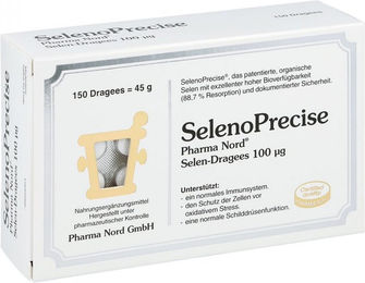 Pharma Nord Selenoprecise 100 Selenhefe Tabletten glutenfrei und laktosefrei 150 Stück – Bild 1 von 1