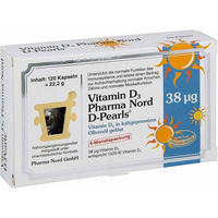Produktbild von Pharma Nord Vitamin D3 D-pearls Kapseln 800 IE für Senioren 120 Kapseln