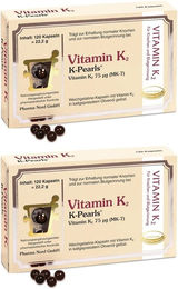 Pharma Nord Vitamin K2 K-Pearls MK-7 Kapseln 120 Stück – Bild 1 von 1