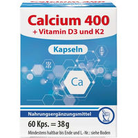 Produktbild von Pharma Peter Calcium Carbonat Kapseln 400 mg 60 Stück