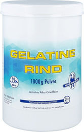 Pharma-Peter GmbH Gelatine Rind Pulver Halal 1000 g – Bild 1 von 1
