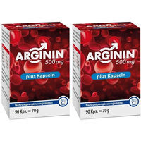 Produktbild von Pharma-Peter GmbH L-Arginin 500 mg Kapseln 180 Stück