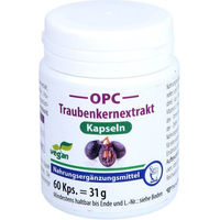Produktbild von Pharma Peter GmbH OPC Traubenkernextrakt und Vitamin C Kapseln 60 Stück