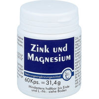 Produktbild von Pharma Peter GmbH Zink und Magnesium Kapseln 60 Stück