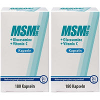 Produktbild von Pharma Peter MSM 500 mg mit Glucosamin und Vitamin C Kapseln