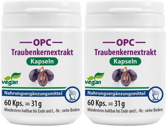 Pharma Peter OPC Traubenkern Extrakt mit Vitamin C Kapseln – Bild 1 von 1