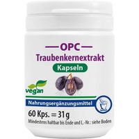 Produktbild von Pharma Peter OPC Traubenkernextrakt und Vitamin C Ascorbinsäure Kapseln