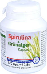 Pharma Peter Spirulina und Grünalgen Superfood-Mischung Kapseln, 120 Stück – Bild 1 von 1