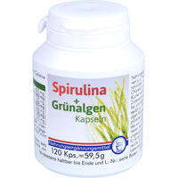 Produktbild von Pharma Peter Spirulina und Grünalgen Superfood-Mischung Kapseln, 120 Stück