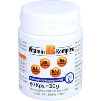 Produktbild von Pharma Peter Vitamin B Komplex Kapseln 60 Stück
