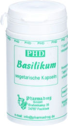 Pharmadrog Basilikum Vegi Kapseln 150 mg vegan vegetarisch glutenfrei laktosefrei zuckerfrei – Bild 1 von 1