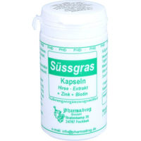 Produktbild von Pharmadrog Süssgras Kapseln Bio