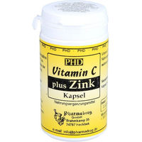 Produktbild von Pharmadrog Vitamin C Plus Zink Kapseln 60 Stück