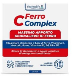 Pharmalife Research Ferro C Complex Sticks glutenfrei und laktosefrei 30 Stück – Bild 1 von 1