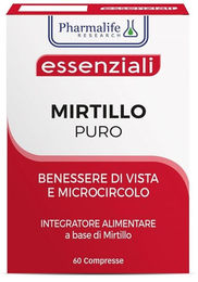 Pharmalife Research Mirtillo Puro Heidelbeer-Tabletten glutenfrei und laktosefrei 60 Stück – Bild 1 von 1
