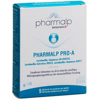 Produktbild von PHARMALP Pro-A probiotisch Kapseln glutenfrei und laktosefrei für Erwachsene und Kinder