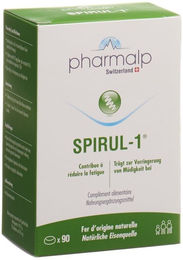 PHARMALP Spirul-1 Spirulina Tabletten vegan glutenfrei laktosefrei 90 Stück – Bild 1 von 1
