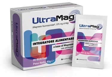 Pharmanutra ULTRAMAG Magnesium Oxid Sticks glutenfrei 20 Beutel – Bild 1 von 1