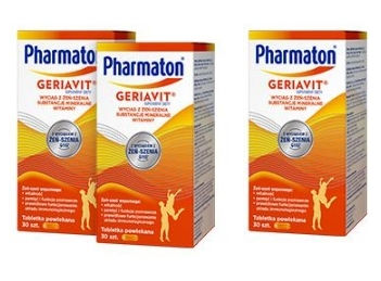 Pharmaton Geriavit Mineralstoff-Komplex Tabletten für Senioren 90 Stück – Bild 1 von 1