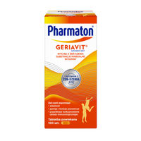 Produktbild von Pharmaton Geriavit Vitalstoff-Tabletten mit Vitaminen, Mineralien und Ginseng für Erwachsene, 100 Stück