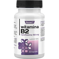 Produktbild von Pharmovit Vitamin B2 50 mg Glutenfrei 60 Kapseln