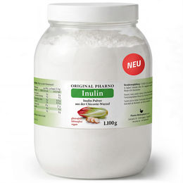 Pharno Inulin Pulver 1100 g vegan glutenfrei laktosefrei ohne Zusatzstoffe – Bild 1 von 2