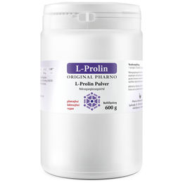 Pharno L-Prolin Pulver 600 g – Vegan, ohne Zusatzstoffe, geschmacksneutral – Bild 1 von 3