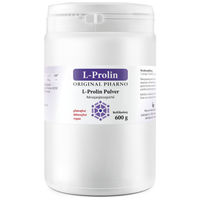Produktbild von Pharno L-Prolin Pulver 600 g – Vegan, ohne Zusatzstoffe, geschmacksneutral