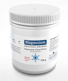 Pharno Magnesium-Citrat Pulver 750 g vegan zuckerfrei ohne Zusatzstoffe für Sportler – Bild 1 von 4