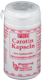PHD Carotin Kapseln mit Vitamin A 60 Kapseln – Bild 1 von 1