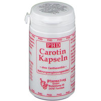 Produktbild von PHD Carotin Kapseln mit Vitamin A 60 Kapseln