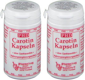 PHD Carotin Kapseln mit Vitamin A 60 Kapseln – Bild 1 von 1