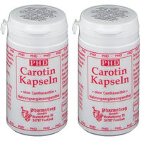 Produktbild von PHD Carotin Kapseln mit Vitamin A 60 Kapseln