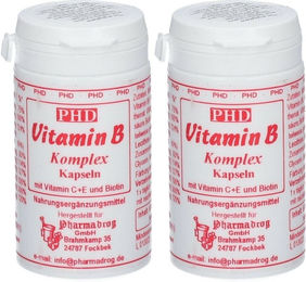 PHD Vitamin B Komplex Kapseln 120 Stück – Bild 1 von 1